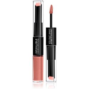L’Oréal Paris Infallible long-lasting lipstick and lip gloss 2-in-1 shade 312 Incessant Russet 5 ml L’Oréal Paris Infallible long-lasting lipstick and lip gloss 2-in-1 shade 312 Incessant Russet 5 ml