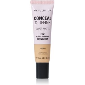 Makeup Revolution F7.2NW Matte Foundation - Foundation Makeup Revolution F7.2NW Matte Foundation - Foundation