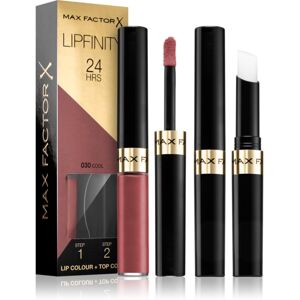 Max Factor Lipfinity Lip Colour long-lasting lipstick with balm shade 030 Cool 4,2 g Max Factor Lipfinity Lip Colour long-lasting lipstick with balm shade 030 Cool 4,2 g