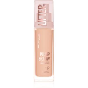 MAYBELLINE NEW YORK Lifter Plump & Glow brightening foundation for a natural look shade 112 30 ml MAYBELLINE NEW YORK Lifter Plump & Glow brightening foundation for a natural look shade 112 30 ml