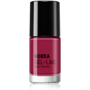 NOBEA Pomegranate Red Gel-like Nail Polish - Nail Polish NOBEA Pomegranate Red Gel-like Nail Polish - Nail Polish