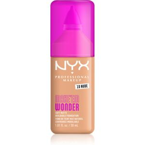 NYX Professional Makeup Make ‘Em Wonder light mattifying foundation shade 10 Nude 30 ml NYX Professional Makeup Make ‘Em Wonder light mattifying foundation shade 10 Nude 30 ml