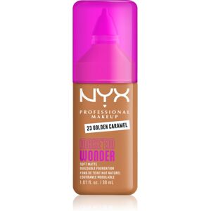 NYX Professional Makeup Make ‘Em Wonder light mattifying foundation shade 23 Golden Caramel 30 ml NYX Professional Makeup Make ‘Em Wonder light mattifying foundation shade 23 Golden Caramel 30 ml