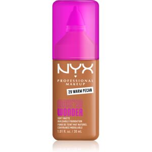NYX Professional Makeup Make ‘Em Wonder light mattifying foundation shade 29 Warm Pecan 30 ml NYX Professional Makeup Make ‘Em Wonder light mattifying foundation shade 29 Warm Pecan 30 ml