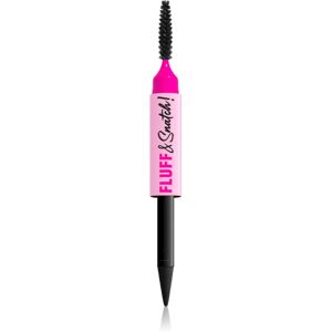 NYX Professional Makeup Fluff & Snatch eyebrow pencil with powder effect shade Black 1 g NYX Professional Makeup Fluff & Snatch eyebrow pencil with powder effect shade Black 1 g