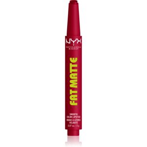 NYX Professional Makeup Fat Matte lip balm with mattifying effect Scarlet Snuggles 2 g NYX Professional Makeup Fat Matte lip balm with mattifying effect Scarlet Snuggles 2 g