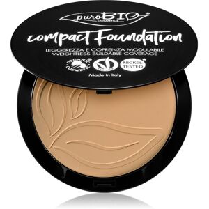 puroBIO Cosmetics Compact Foundation compact powder foundation SPF 10 shade 03 9 g puroBIO Cosmetics Compact Foundation compact powder foundation SPF 10 shade 03 9 g