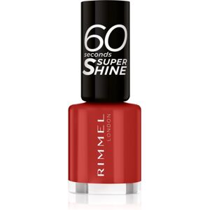 Rimmel 60 Seconds Super Shine nail polish shade 310 Double Decker Red 8 ml Rimmel 60 Seconds Super Shine nail polish shade 310 Double Decker Red 8 ml