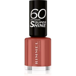 Rimmel 60 Seconds Super Shine nail polish shade 707 Tan-A-Cotta 8 ml Rimmel 60 Seconds Super Shine nail polish shade 707 Tan-A-Cotta 8 ml