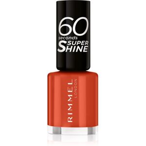 Rimmel 60 Seconds Super Shine nail polish shade 410 Wild Spice 8 ml Rimmel 60 Seconds Super Shine nail polish shade 410 Wild Spice 8 ml