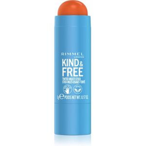 Rimmel Kind & Free multi-purpose makeup for eyes, lips and face shade 004 Tangerine Dream 5 g Rimmel Kind & Free multi-purpose makeup for eyes, lips and face shade 004 Tangerine Dream 5 g