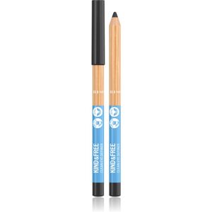 Rimmel Kind & Free highly pigmented eye pencil shade 1 Pitch Black 1,1 g Rimmel Kind & Free highly pigmented eye pencil shade 1 Pitch Black 1,1 g
