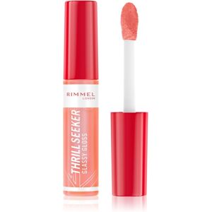Rimmel Thrill Seeker Glassy Gloss plumping lip gloss shade 250 Peachy Vibes 10 ml Rimmel Thrill Seeker Glassy Gloss plumping lip gloss shade 250 Peachy Vibes 10 ml