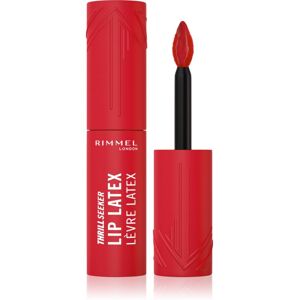 Rimmel Thrill Seeker Lip Latex liquid lipstick shade 400 Rimmel Red 6 ml Rimmel Thrill Seeker Lip Latex liquid lipstick shade 400 Rimmel Red 6 ml