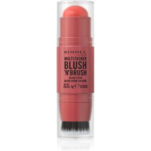 Rimmel Multi-Tasker Blush'N'brush blusher stick with a brush shade 250 Coral Dust 8 g Rimmel Multi-Tasker Blush'N'brush blusher stick with a brush shade 250 Coral Dust 8 g