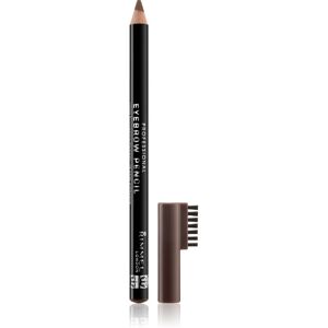 Rimmel Professional eyebrow pencil shade 001 Dark Brown 1.4 g Rimmel Professional eyebrow pencil shade 001 Dark Brown 1.4 g
