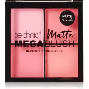 Technic Cosmetics Mega Blush blusher palette with matt effect 11.2 g Technic Cosmetics Mega Blush blusher palette with matt effect 11.2 g