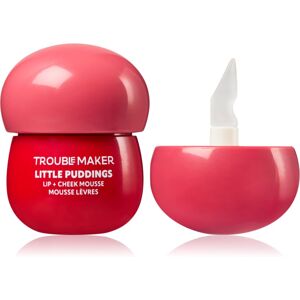 Trouble Maker Little Pudding Lip + Cheek Mousse multi-purpose makeup for lips and face shade Bunny Baby Pink 5 g Trouble Maker Little Pudding Lip + Cheek Mousse multi-purpose makeup for lips and face shade Bunny Baby Pink 5 g