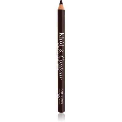 Bourjois Khôl & Contour Extra Longue Tenue long-lasting eye pencil shade 004 Brun-dépendante 1.2 g Bourjois Khôl & Contour Extra Longue Tenue long-lasting eye pencil shade 004 Brun-dépendante 1.2 g