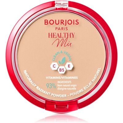 Bourjois Healthy Mix mattifying powder for radiant-looking skin shade 04 Golden Beige 10 g Bourjois Healthy Mix mattifying powder for radiant-looking skin shade 04 Golden Beige 10 g