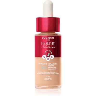 Bourjois Healthy Mix lightweight foundation for a natural look shade 53W Light Beige 30 ml Bourjois Healthy Mix lightweight foundation for a natural look shade 53W Light Beige 30 ml