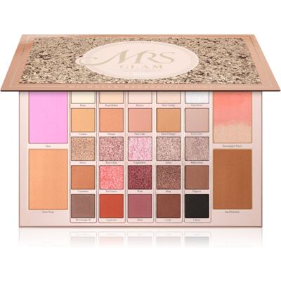BPerfect Mrs Glam Showstopper II Palette multipurpose palette for face and eyes 1 pc BPerfect Mrs Glam Showstopper II Palette multipurpose palette for face and eyes 1 pc