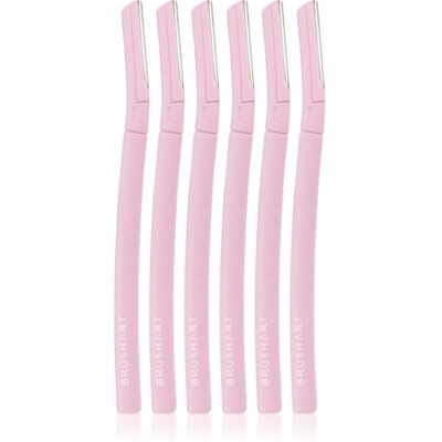BrushArt Accessories Face & Brow razors razor for eyebrows 6 pc BrushArt Accessories Face & Brow razors razor for eyebrows 6 pc