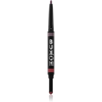 Buxom FLIP SIDE DUAL-ENDED EYELINER & SHADOW cream eyeshadow and eyeliner in a pencil shade Burgundy Bestie 0.78 g Buxom FLIP SIDE DUAL-ENDED EYELINER & SHADOW cream eyeshadow and eyeliner in a pencil shade Burgundy Bestie 0.78 g