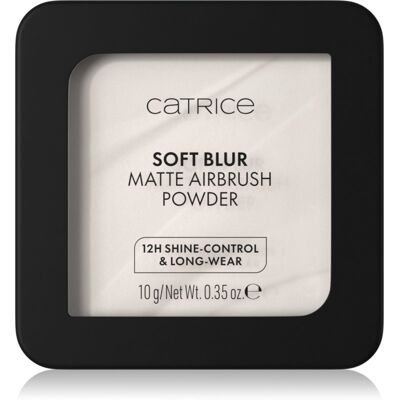 Catrice Soft Blur Matte Airbrush Powder mattifying fixing powder shade 001N 10 g Catrice Soft Blur Matte Airbrush Powder mattifying fixing powder shade 001N 10 g