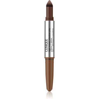 Clinique High Impact™ Shadow Play eyeshadow stick double shade Rum + Cola 1.9 g Clinique High Impact™ Shadow Play eyeshadow stick double shade Rum + Cola 1.9 g