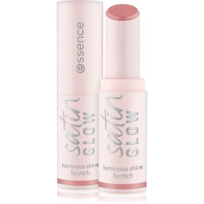 essence satin GLOW creamy lipstick with satin finish shade 02 Blushin It 3.5 g essence satin GLOW creamy lipstick with satin finish shade 02 Blushin It 3.5 g