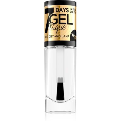 Eveline Cosmetics 7 Days Gel Laque Nail Enamel gel nail polish without UV/LED sealing shade 34 8 ml Eveline Cosmetics 7 Days Gel Laque Nail Enamel gel nail polish without UV/LED sealing shade 34 8 ml