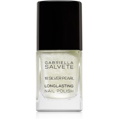Gabriella Salvete Longlasting Enamel - Silver Pearl - Glitter - Nail Polish Gabriella Salvete Longlasting Enamel - Silver Pearl - Glitter - Nail Polish