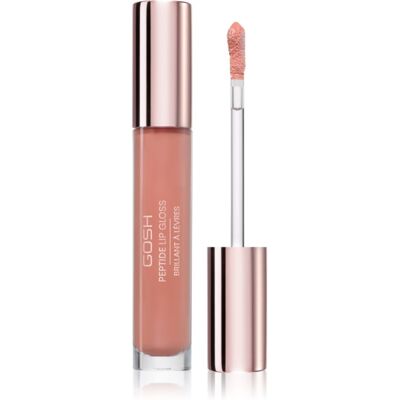 GOSH COPENHAGEN Peptide Lip Gloss lip gloss with peptides shade 008 Nougat 7 ml GOSH COPENHAGEN Peptide Lip Gloss lip gloss with peptides shade 008 Nougat 7 ml