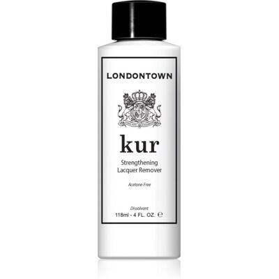 LONDONTOWN Kur Strengthening Lacquer Remover nail polish remover 118 ml LONDONTOWN Kur Strengthening Lacquer Remover nail polish remover 118 ml