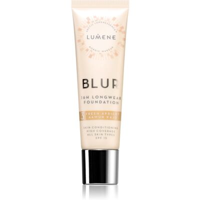 Lumene Brand Model Fresh Apricot Foundation - Longwear SPF 15 Lumene Brand Model Fresh Apricot Foundation - Longwear SPF 15
