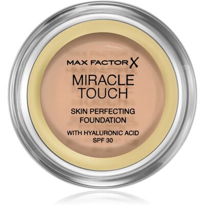 Max Factor Miracle Touch hydrating cream foundation SPF 30 shade 045 Warm Almond 11.5 g Max Factor Miracle Touch hydrating cream foundation SPF 30 shade 045 Warm Almond 11.5 g