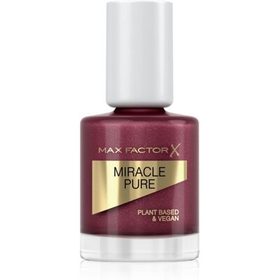 Max Factor Miracle Pure long-lasting nail polish shade 373 Regal Garnet 12 ml Max Factor Miracle Pure long-lasting nail polish shade 373 Regal Garnet 12 ml