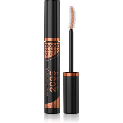 Max Factor 2000 Calorie Pro Stylist volumising and curling mascara shade Black Brown 9 ml Max Factor 2000 Calorie Pro Stylist volumising and curling mascara shade Black Brown 9 ml