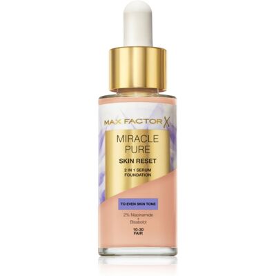 Max Factor Miracle Pure Skin Reset nourishing foundation shade 10-30 Fair 30 ml Max Factor Miracle Pure Skin Reset nourishing foundation shade 10-30 Fair 30 ml