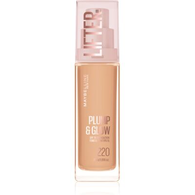 MAYBELLINE NEW YORK Lifter Plump & Glow brightening foundation for a natural look shade 220 30 ml MAYBELLINE NEW YORK Lifter Plump & Glow brightening foundation for a natural look shade 220 30 ml