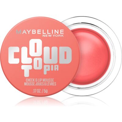 MAYBELLINE NEW YORK CloudTopia matt cream blusher for lips and cheeks shade 05 Coral Illusion 5 g MAYBELLINE NEW YORK CloudTopia matt cream blusher for lips and cheeks shade 05 Coral Illusion 5 g