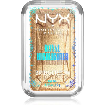 NYX Professional Makeup Bridgerton Royal Highlighter highlighter shade 02 Light Gold 5 g NYX Professional Makeup Bridgerton Royal Highlighter highlighter shade 02 Light Gold 5 g