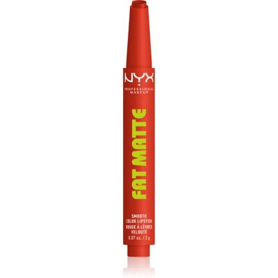 NYX Professional Makeup Fat Matte lip balm with mattifying effect Comfy Cara 2 g NYX Professional Makeup Fat Matte lip balm with mattifying effect Comfy Cara 2 g