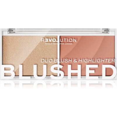Makeup Revolution - Colour Play Duo Palette - Blush palette and brighteners - Makeup Palette Makeup Revolution - Colour Play Duo Palette - Blush palette and brighteners - Makeup Palette