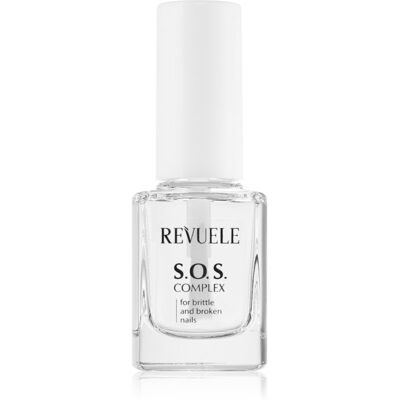 Revuele Nail Therapy S.O.S. Complex fortifying nail varnish for brittle and damaged nails 10 ml Revuele Nail Therapy S.O.S. Complex fortifying nail varnish for brittle and damaged nails 10 ml