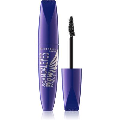 Rimmel ScandalEyes WOW Wings volumising and curling mascara shade 001 Black 12 ml Rimmel ScandalEyes WOW Wings volumising and curling mascara shade 001 Black 12 ml