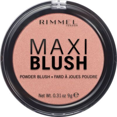 Rimmel Maxi Blush powder blusher shade 001 Third Base 9 g Rimmel Maxi Blush powder blusher shade 001 Third Base 9 g