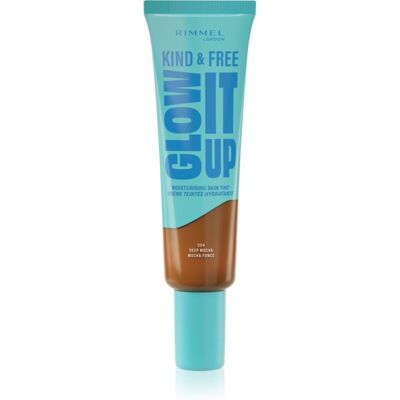 Rimmel Kind & Free Glow It Up lightweight tinted moisturiser shade 504 Deep Mocha 30 ml Rimmel Kind & Free Glow It Up lightweight tinted moisturiser shade 504 Deep Mocha 30 ml