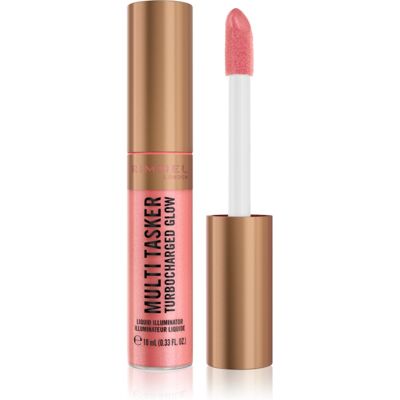 Rimmel Multi-Tasker Turbocharged Glow liquid highlighter shade 002 Rosy Rebel 10 ml Rimmel Multi-Tasker Turbocharged Glow liquid highlighter shade 002 Rosy Rebel 10 ml
